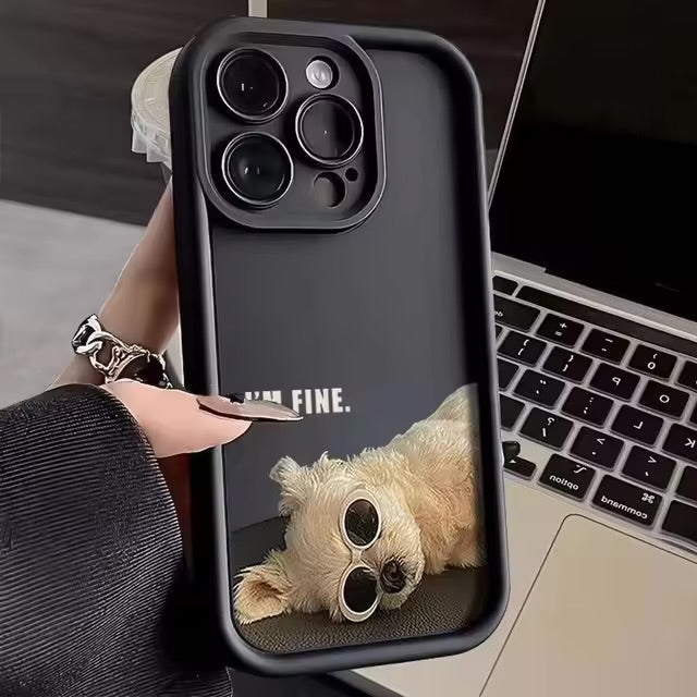 I’m Fine Dog iPhone Case