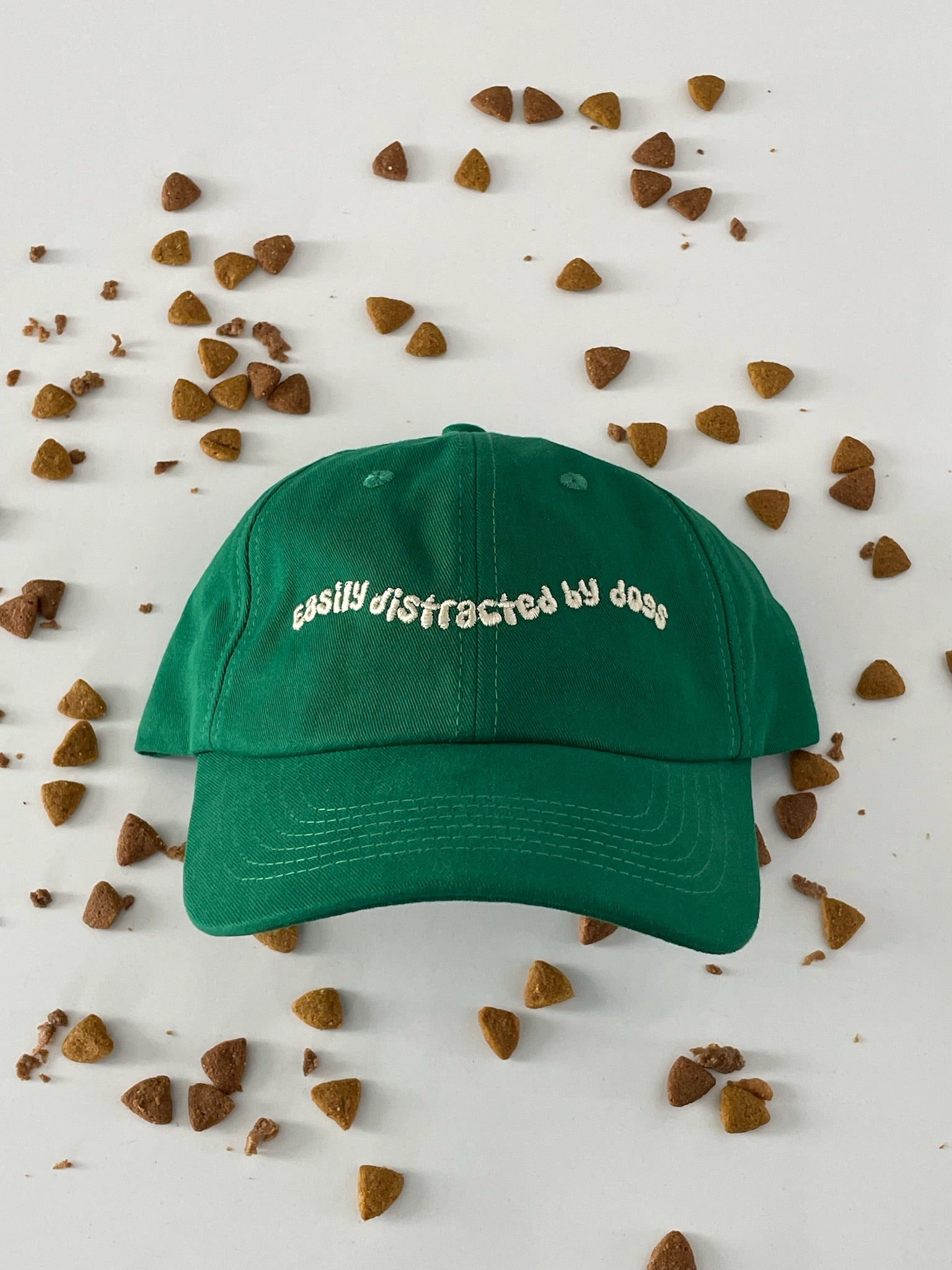 Easily Distracted by Dogs Baseball Caps