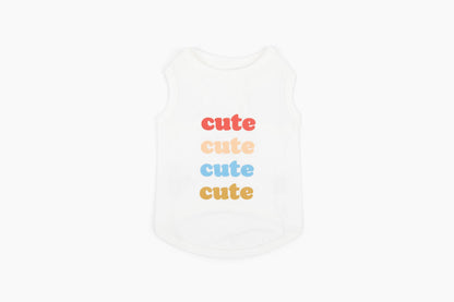 Too Cute Dog Tank